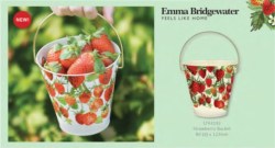STR3192 Emma Bridgewater Strawberry tin Bucket